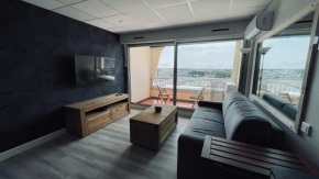 Studio, vue imprenable Marina